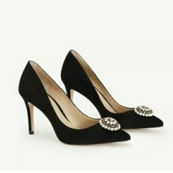 Ann Taylor Shoes - Ann tylor suede stone pump size 7.5